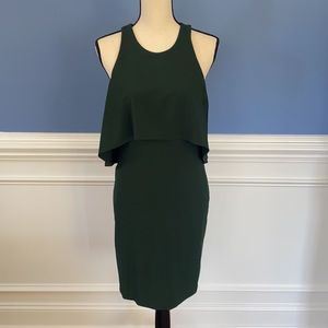 Peplum top mini dress